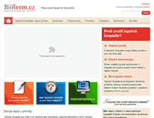 Tablet Screenshot of bioterm.cz